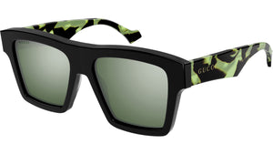 GG0962S 013 Black Green