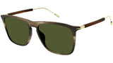 GG1269S 003 tortoise green