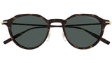 MB0355S 002 Dark Havana Green