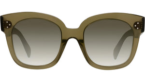 CELINE 3 Dots Brown Geometric Sunglasses