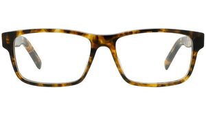 Youthful Energy Havana Rectangular Eyeglasses