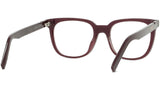 Youthful Energy Red Square Eyeglasses