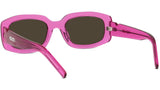 Youthful Energy Rose Rectangular Sunglasses