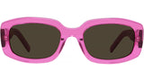 Youthful Energy Rose Rectangular Sunglasses