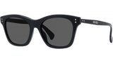 Boke Flower Black Square Sunglasses