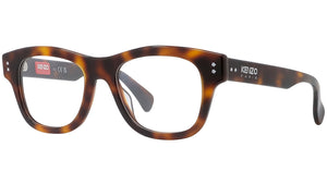 Boke Flower Havana Rectangular Eyeglasses