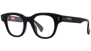 Boke Flower Black Square Eyeglasses