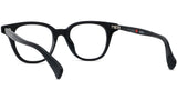 Boke Flower Black Square Eyeglasses