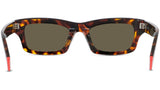 AKA Havana Rectangular Sunglasses