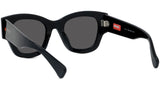 1970 Black Square Sunglasses