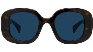 1970 Havana Oval Sunglasses