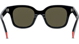 AKA Black Square Sunglasses