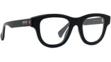 1970 Black Geometric Eyeglasses