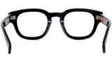 1970 Black Geometric Eyeglasses