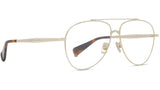 Boke Flower Yellow Pilot Eyeglasses