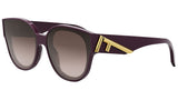 Fendi First Purple Round Sunglasses