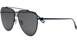 Baguette Blue Pilot Sunglasses