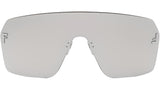 Fendi First Crystal Silver Rectangular Sunglasses