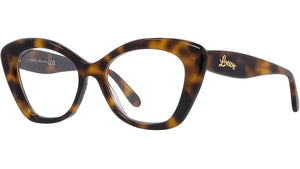 Curvy Havana Butterfly Eyeglasses