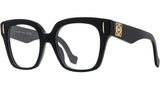 Anagram Black Geometric Eyeglasses