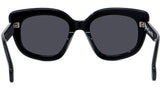 1970 Black Butterfly Sunglasses