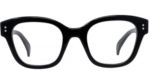 Boke Flower Black Geometric Eyeglasses