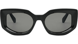 CELINE 3 Dots Shiny Black Butterfly Sunglasses