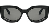 CELINE 3 Dots Shiny Black Butterfly Sunglasses