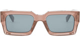 CELINE 3 Dots Pink Rectangular Sunglasses