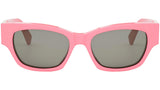 CELINE Monochroms Strawberry Cream Rectangular Sunglasses