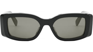 Triomphe Black Rectangular Sunglasses