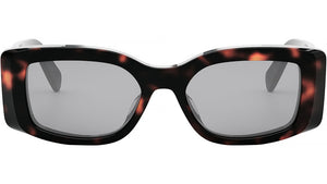 Triomphe Dark Havana Rectangular Sunglasses