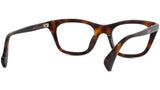 Boke Flower Havana Geometric Eyeglasses