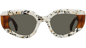 1970 Havana Cat Eye Sunglasses