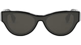 Fendi First Black Round Sunglasses