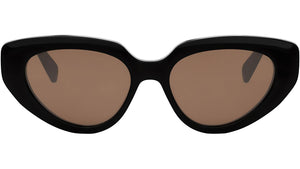 CELINE 3 Dots Black Cat Eye Sunglasses