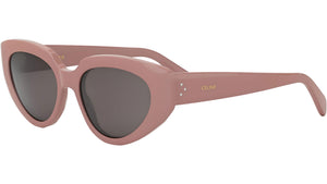 CELINE 3 Dots Solid Rose Cat Eye Sunglasses