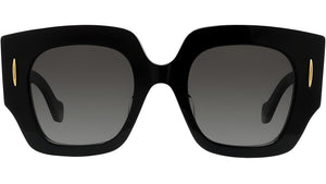 Anagram Black Geometric Sunglasses