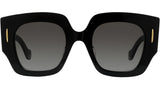 Anagram Black Geometric Sunglasses