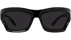 Paula's Ibiza Black Mask Sunglasses