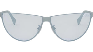 Fendi Cut Out Blue Cat Eye Sunglasses