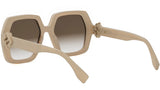 FF Diamonds Brown Square Sunglasses