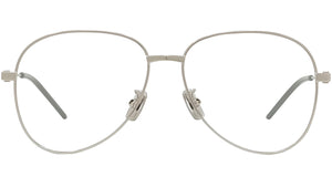 GV Speed Silver Pilot Eyeglasses