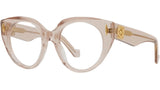 Anagram Pink Geometric Eyeglasses