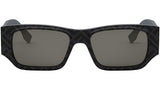 FF Squared FF Black Square Sunglasses