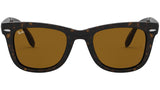 Wayfarer Folding Classic RB4105 710 Havana Brown