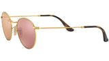 Round Flat Lenses RB3447N gold copper