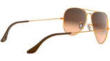 Aviator Gradient RB3025 9001A5 Light Brown