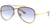 Blaze Aviator RB3584N gold light blue