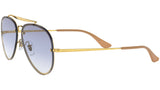 Blaze Aviator RB3584N gold light blue